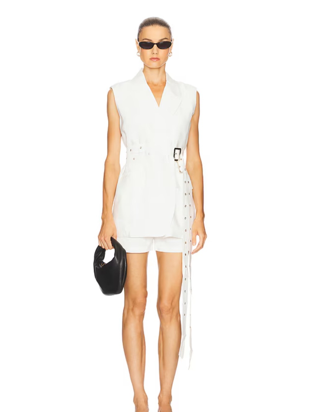 NONchalant Label Marie Vest in White